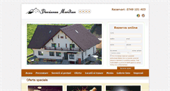 Desktop Screenshot of pensiuneameridian.ro